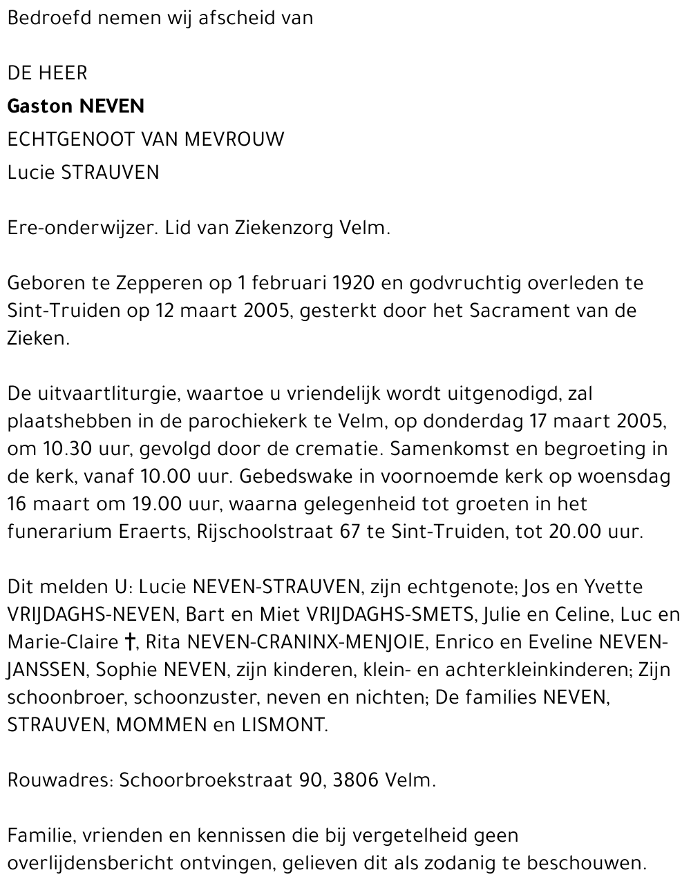 Gaston Neven