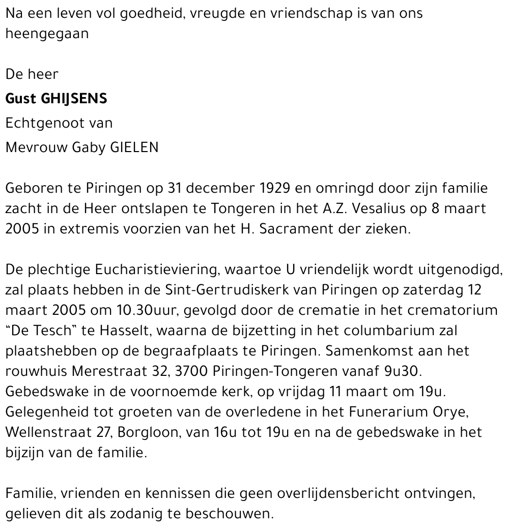Gust Ghijsens