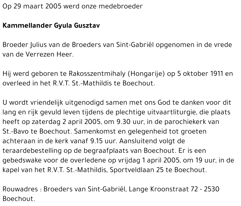 Gyula Gustav Kammellander