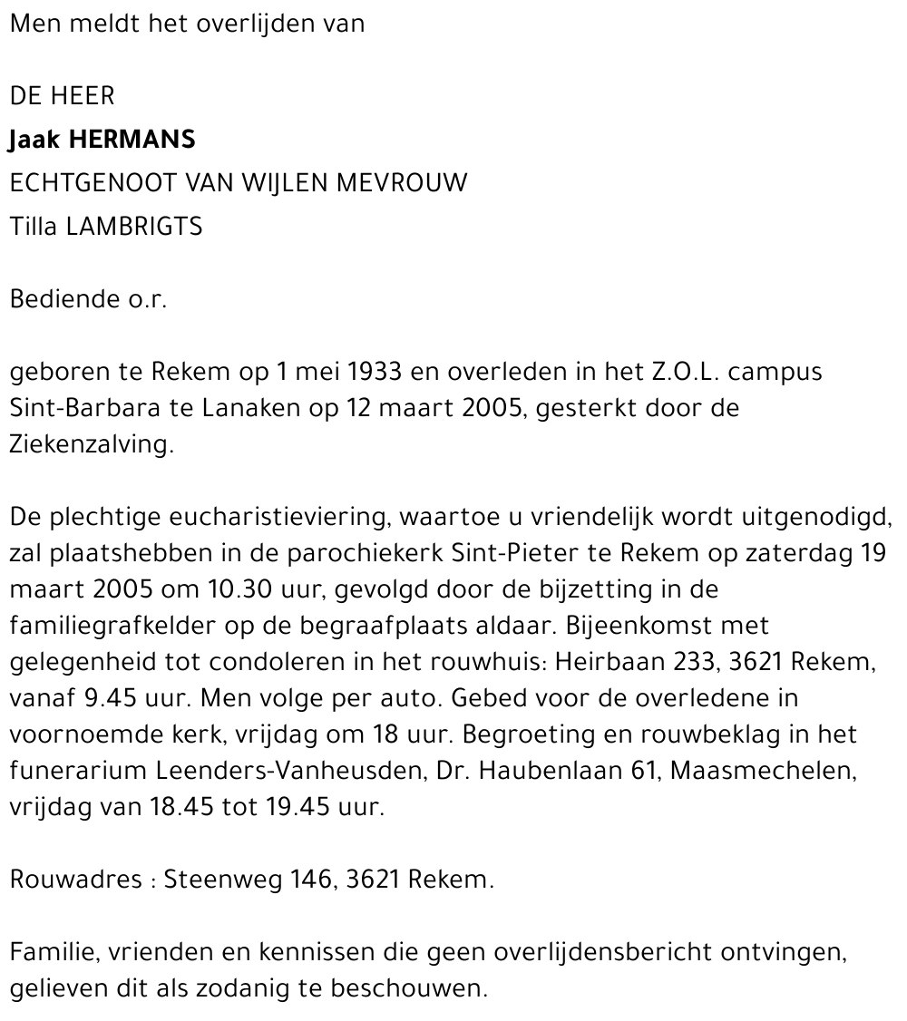 Jaak Hermans