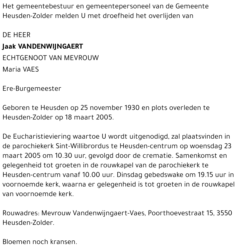 Jaak Vandenwijngaert