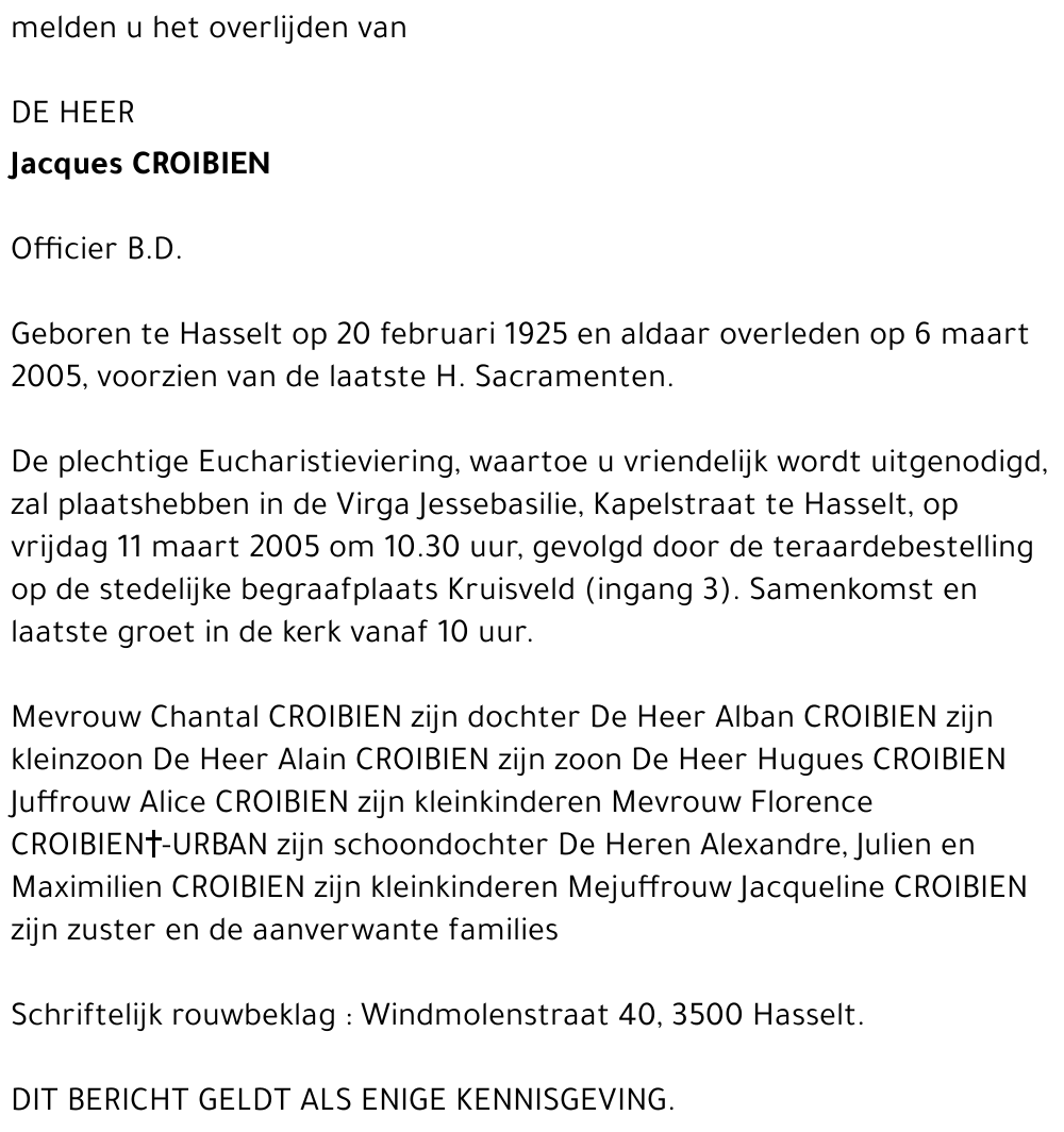 Jacques Croibien
