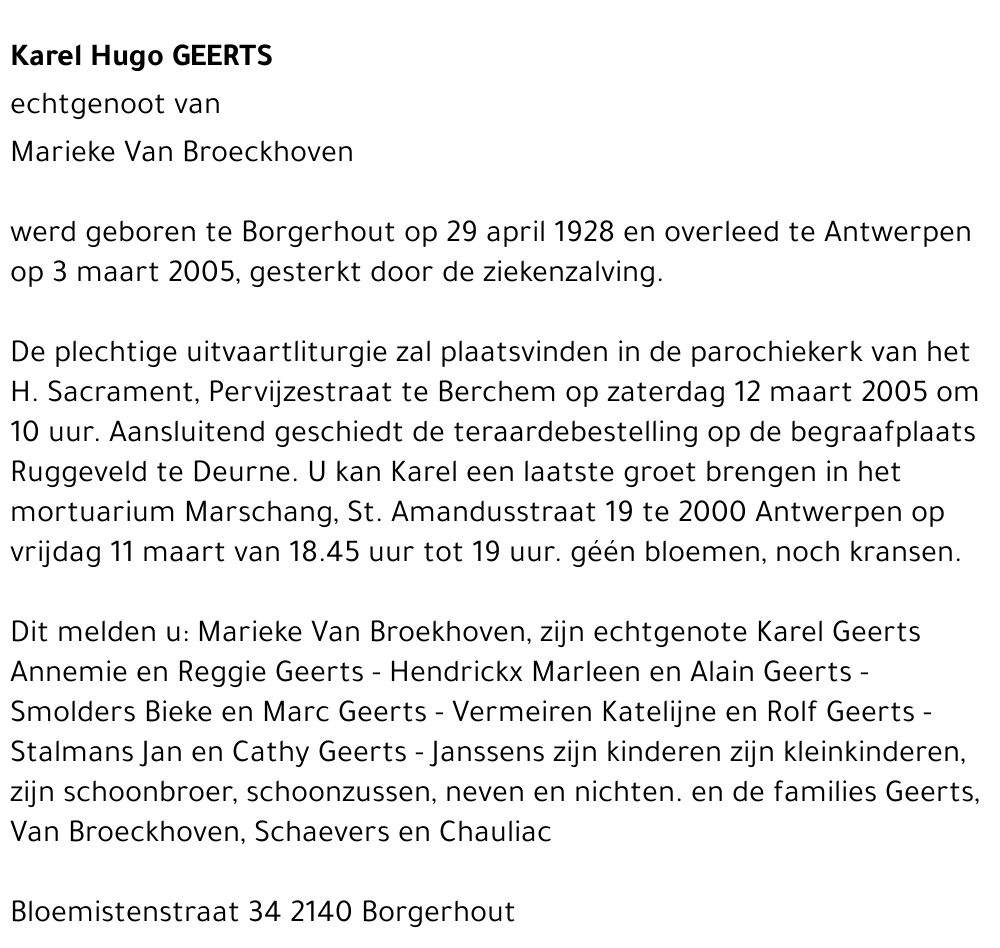 Karel Geerts