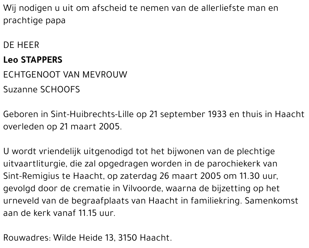 Leo Stappers
