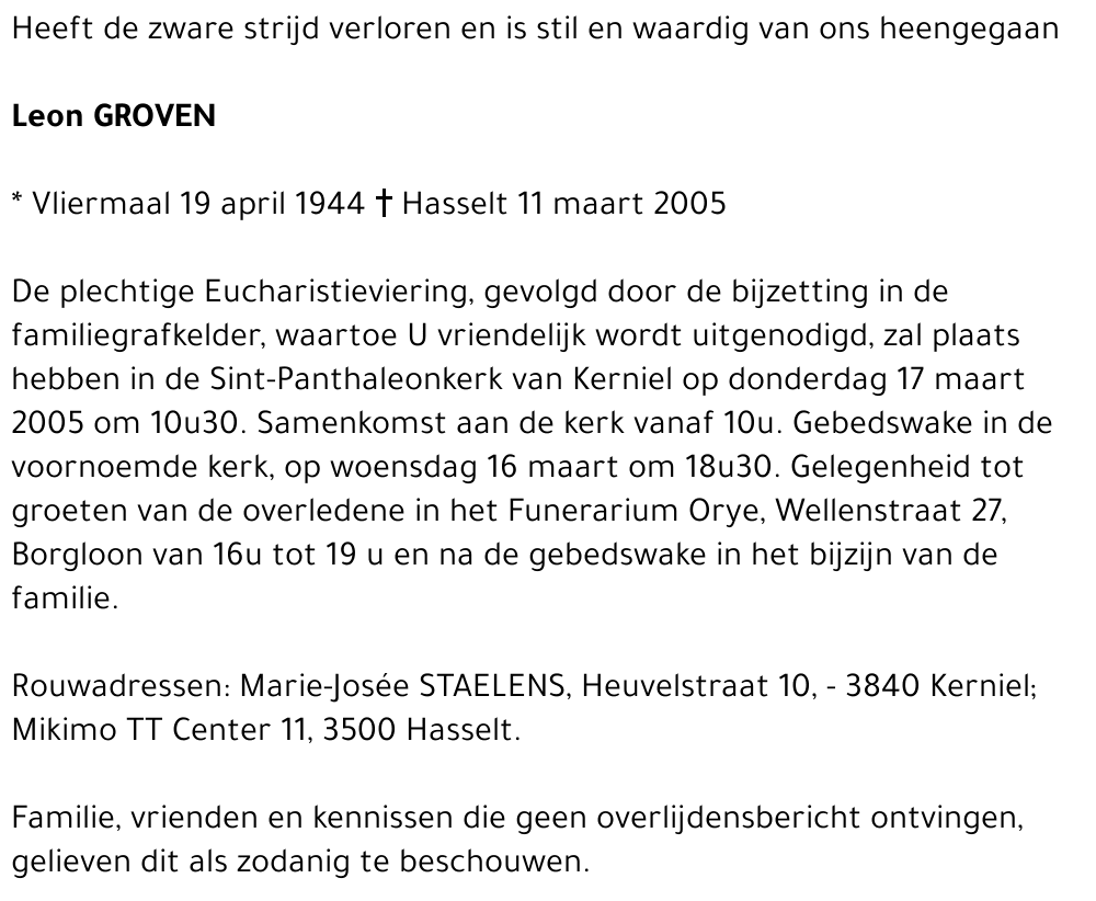 Leon Groven