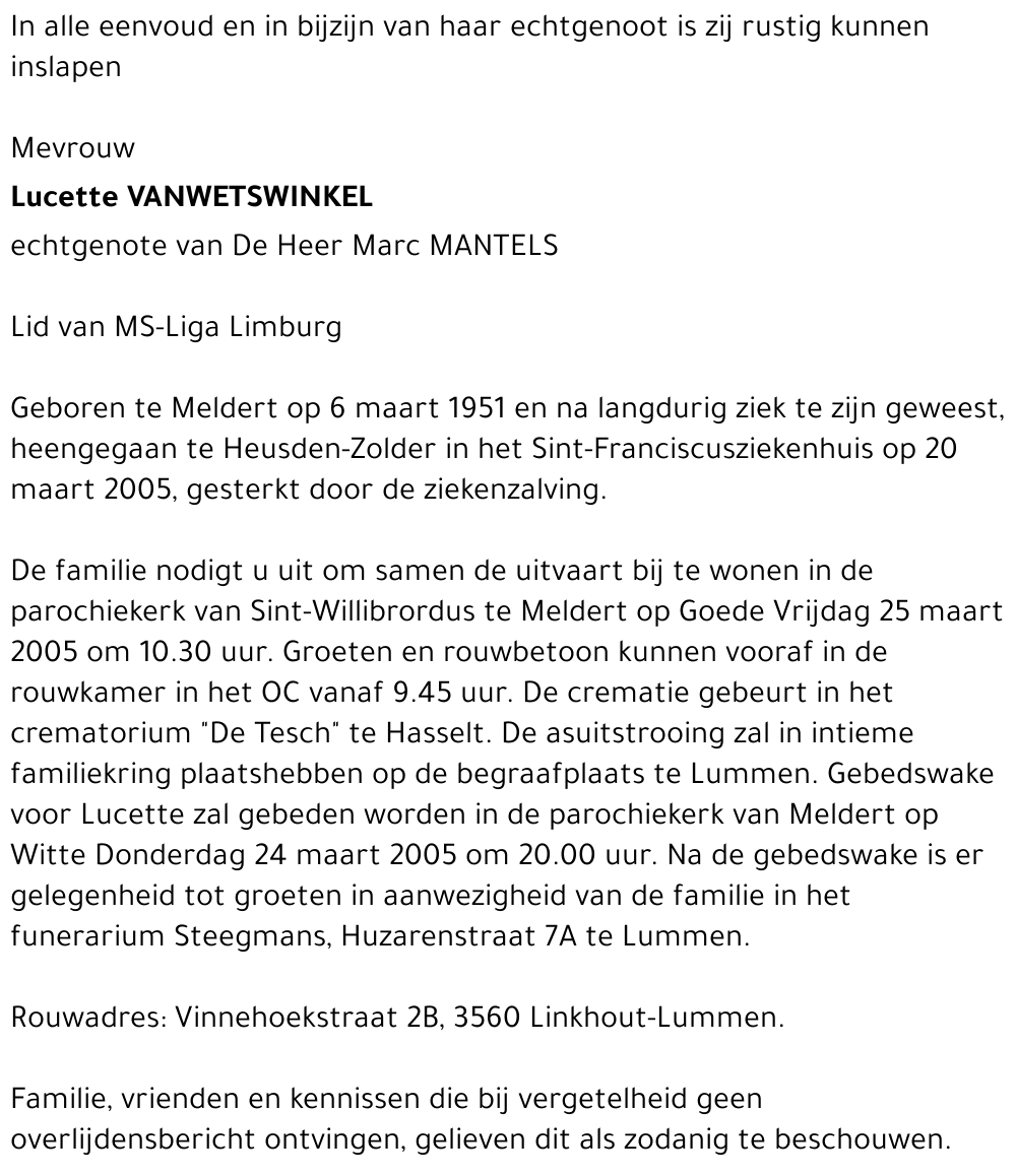 Lucette Vanwetswinkel