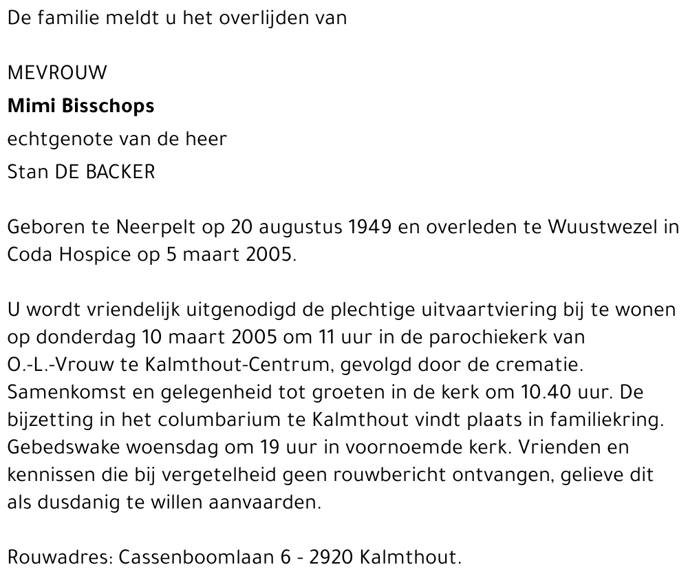 Marie-Louise Bisschops