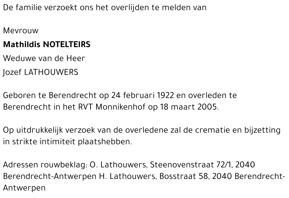 Mathildis Notelteirs