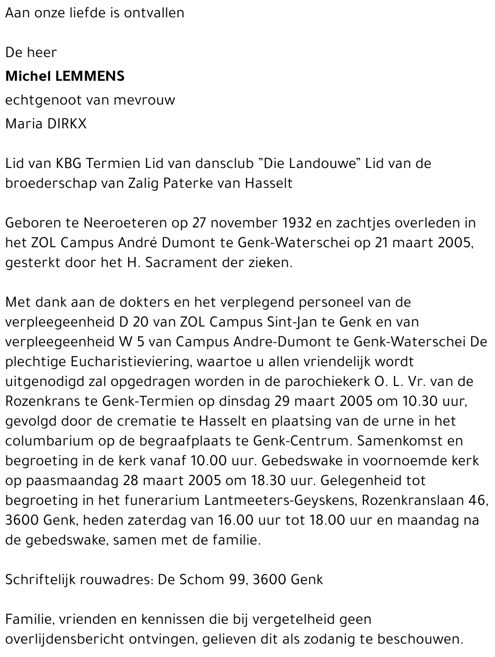 Michel LEMMENS