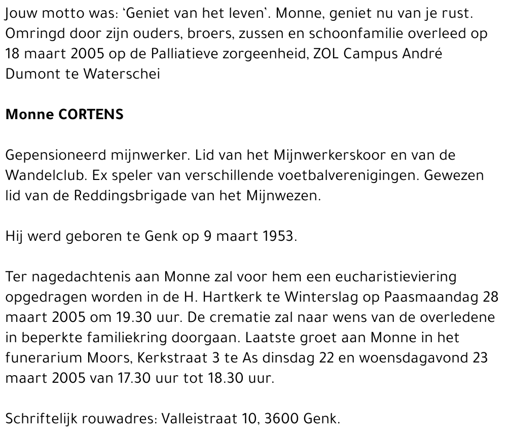 Monne Cortens