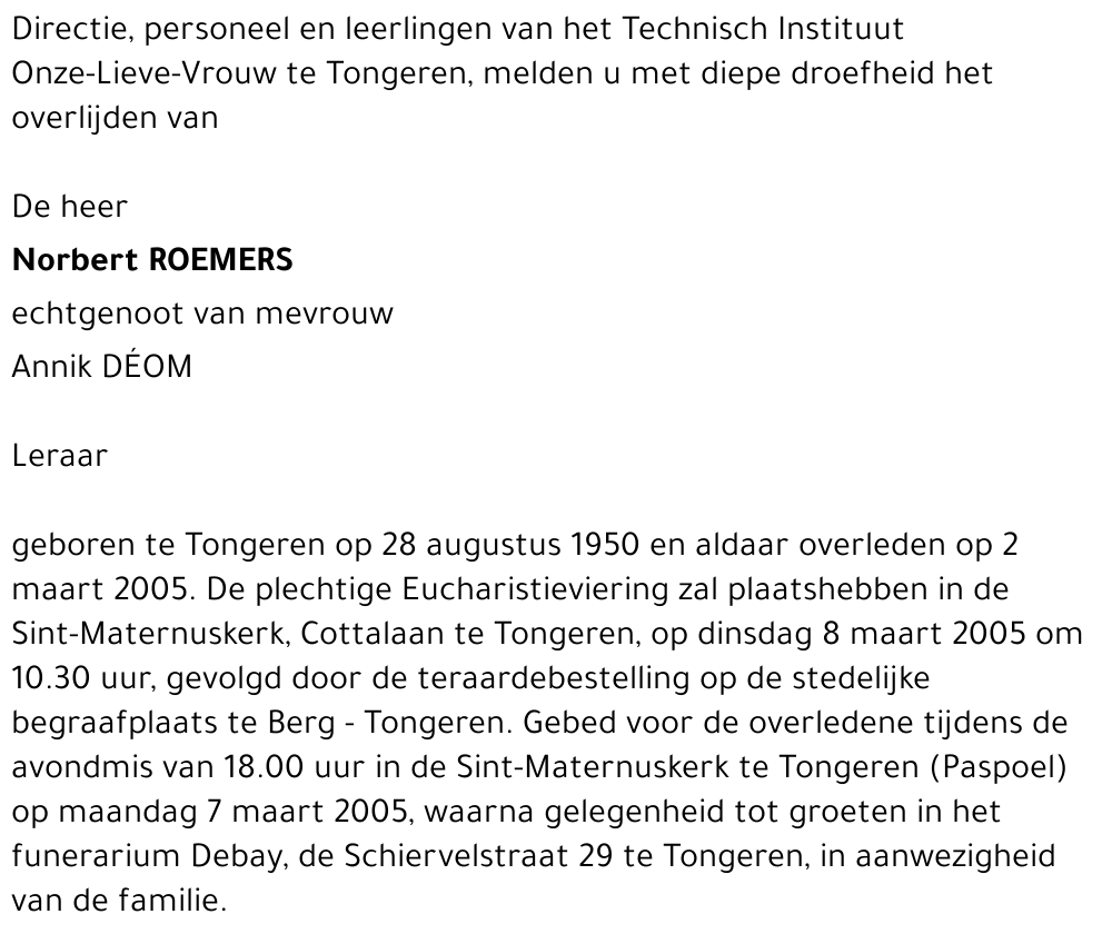 Norbert Roemers