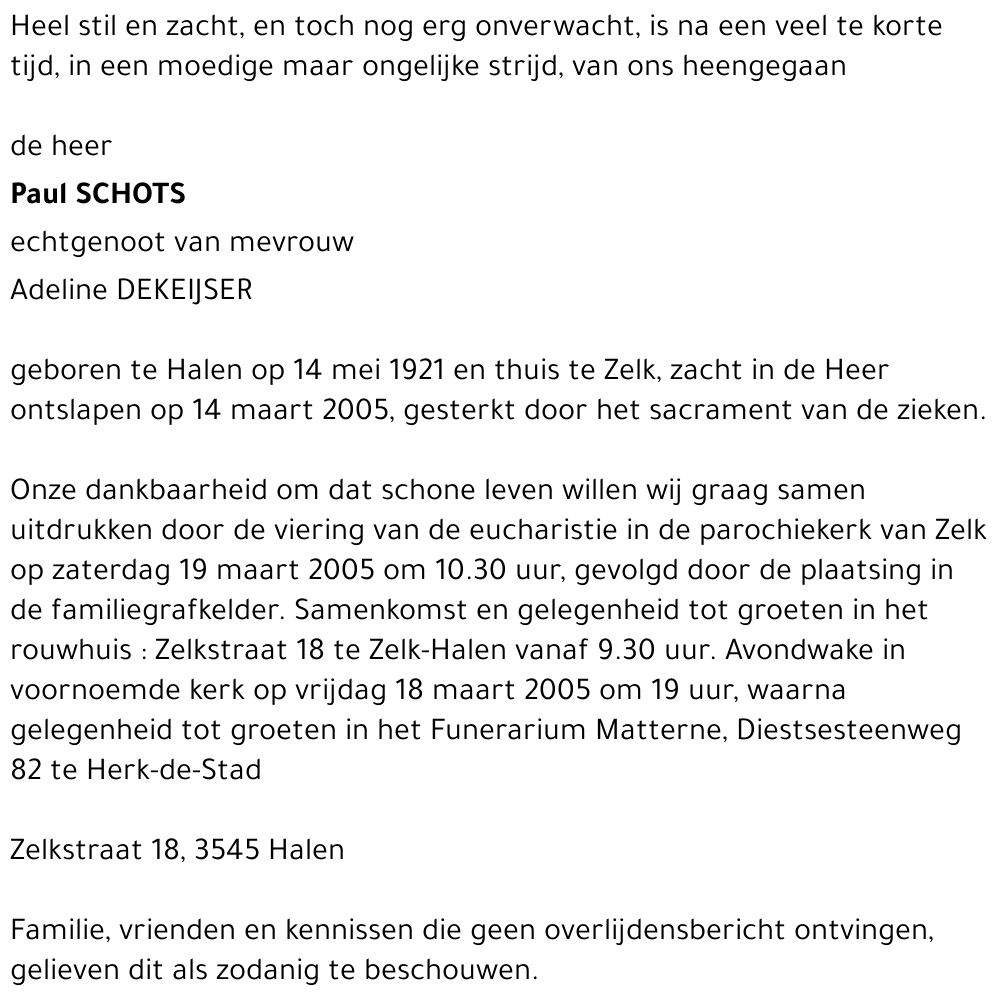 Paul Schots