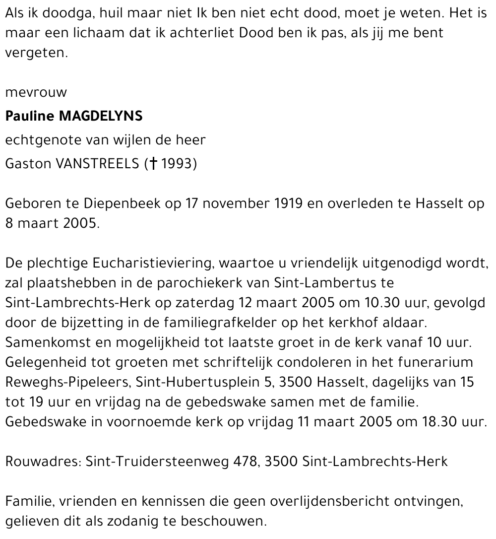 Pauline Magdelyns