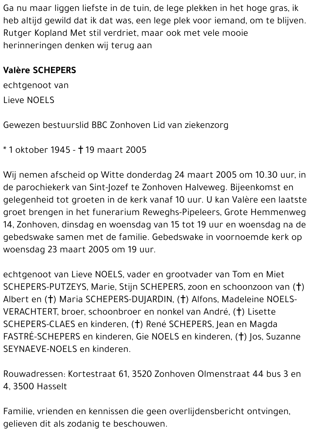 Valère Schepers