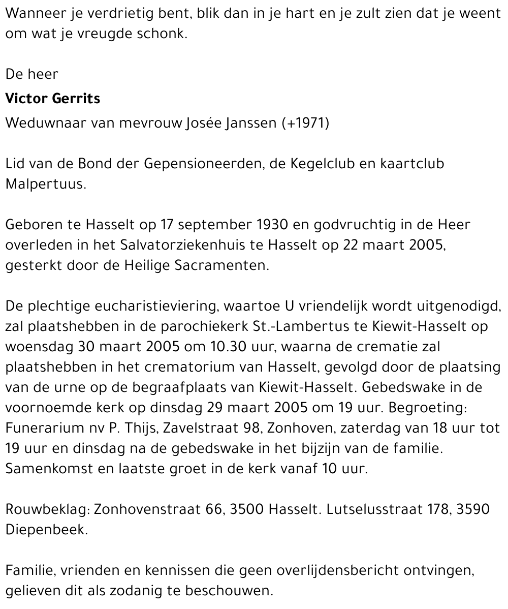 Victor Gerrits