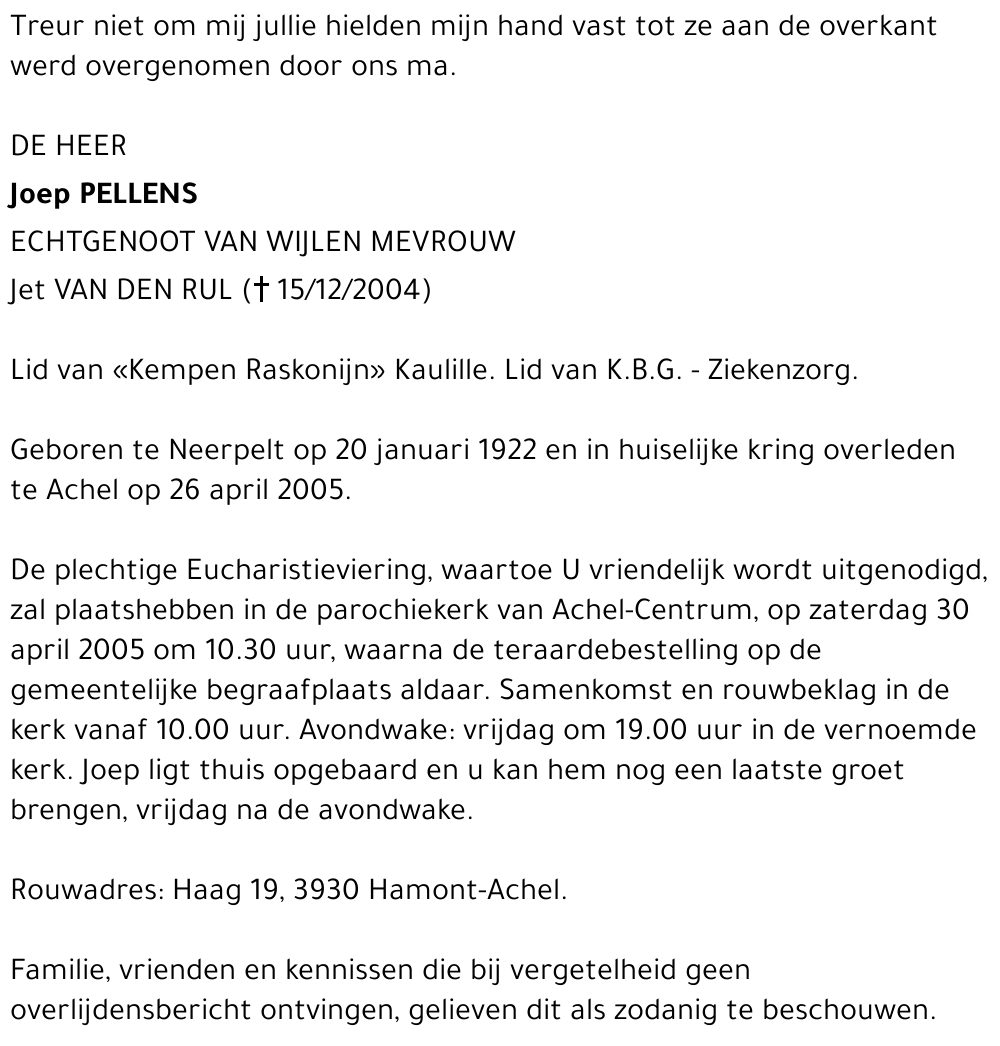 Joep Pellens