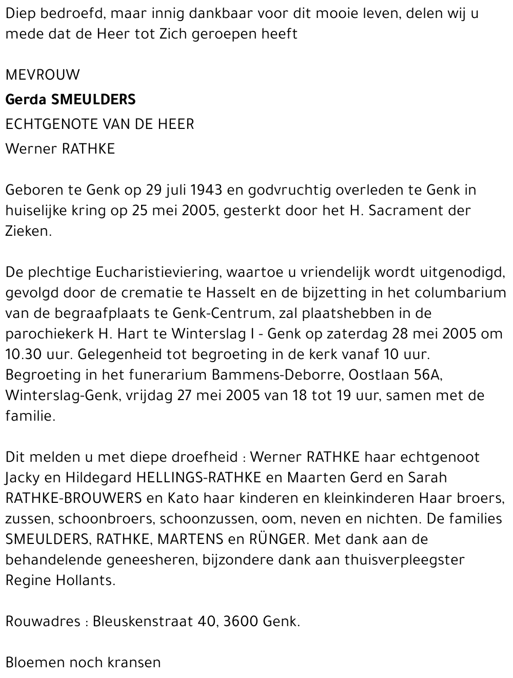 Gerda Smeulders