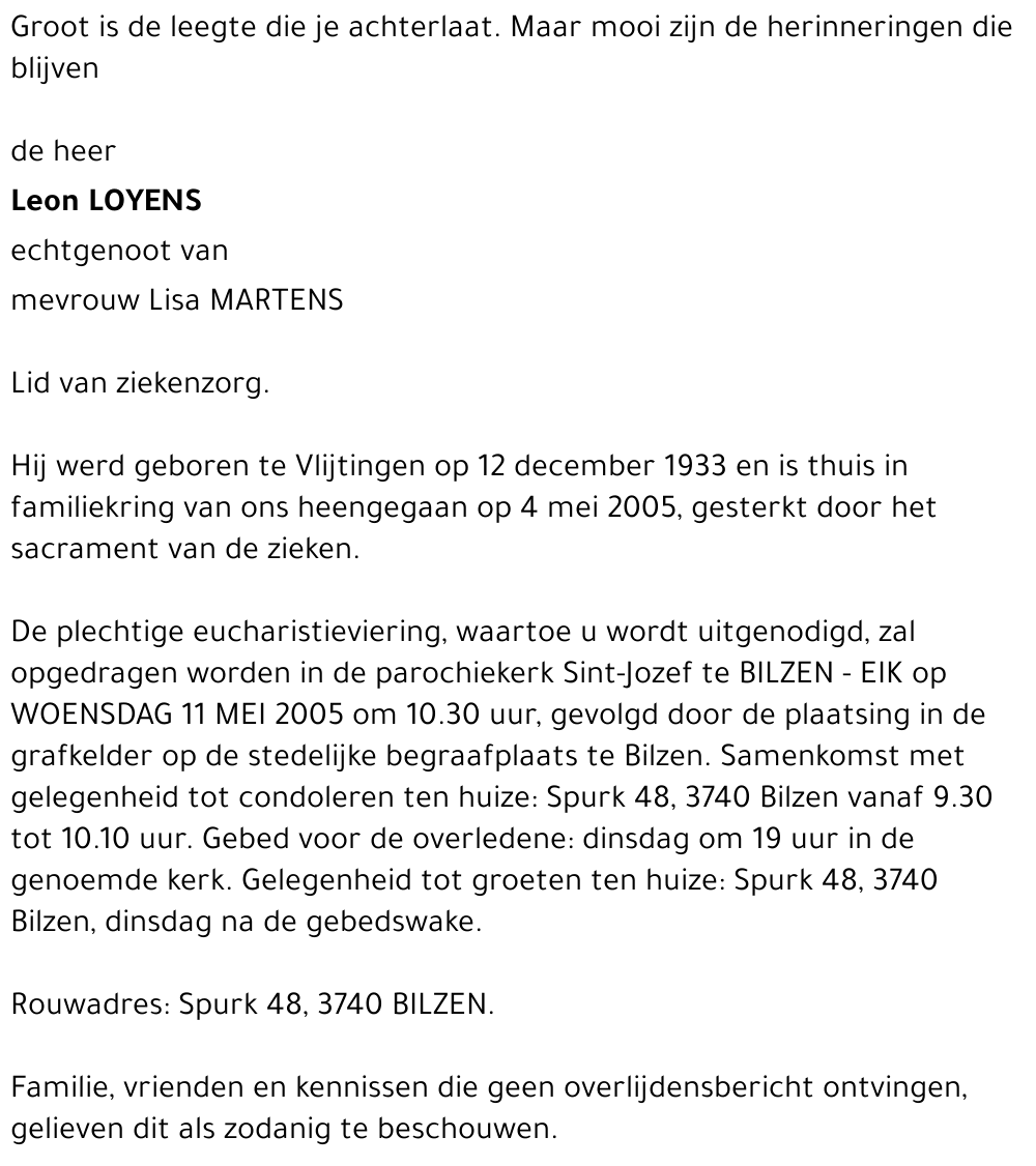 Leon LOYENS