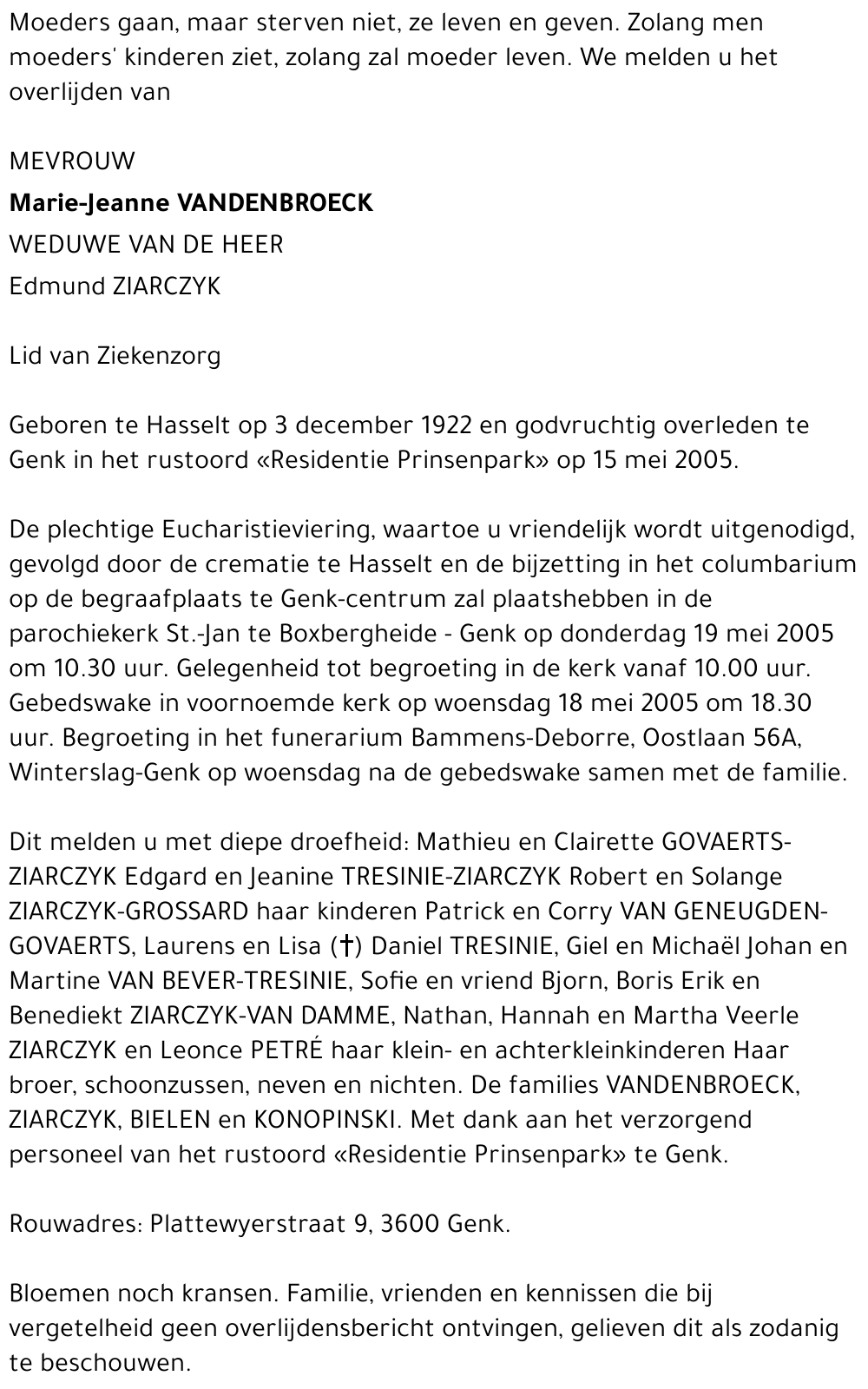 Marie-Jeanne Vandenbroeck