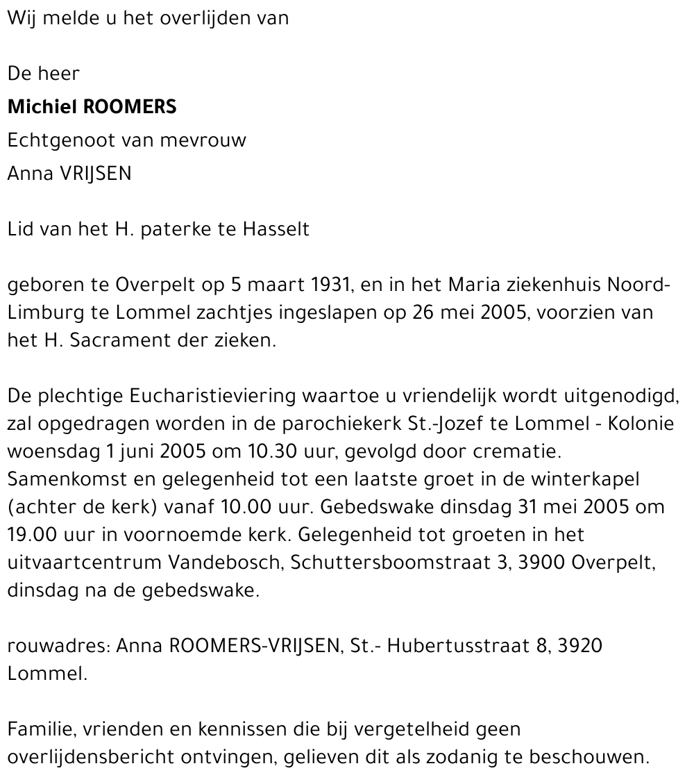 Michiel Roomers