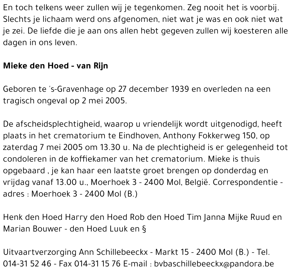 Mieke den Hoed van Rijn