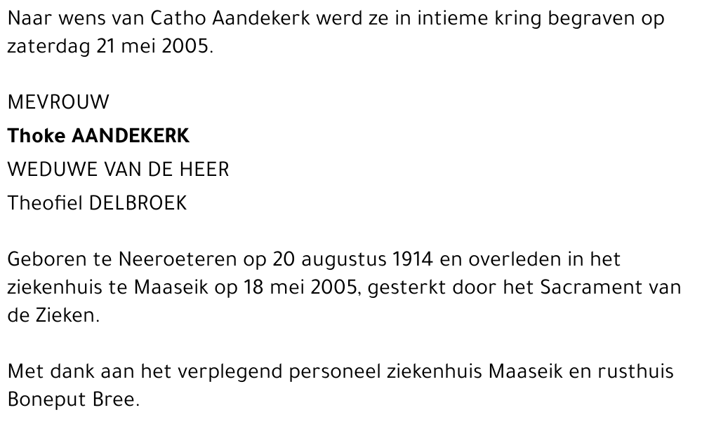Thoke Aandekerk