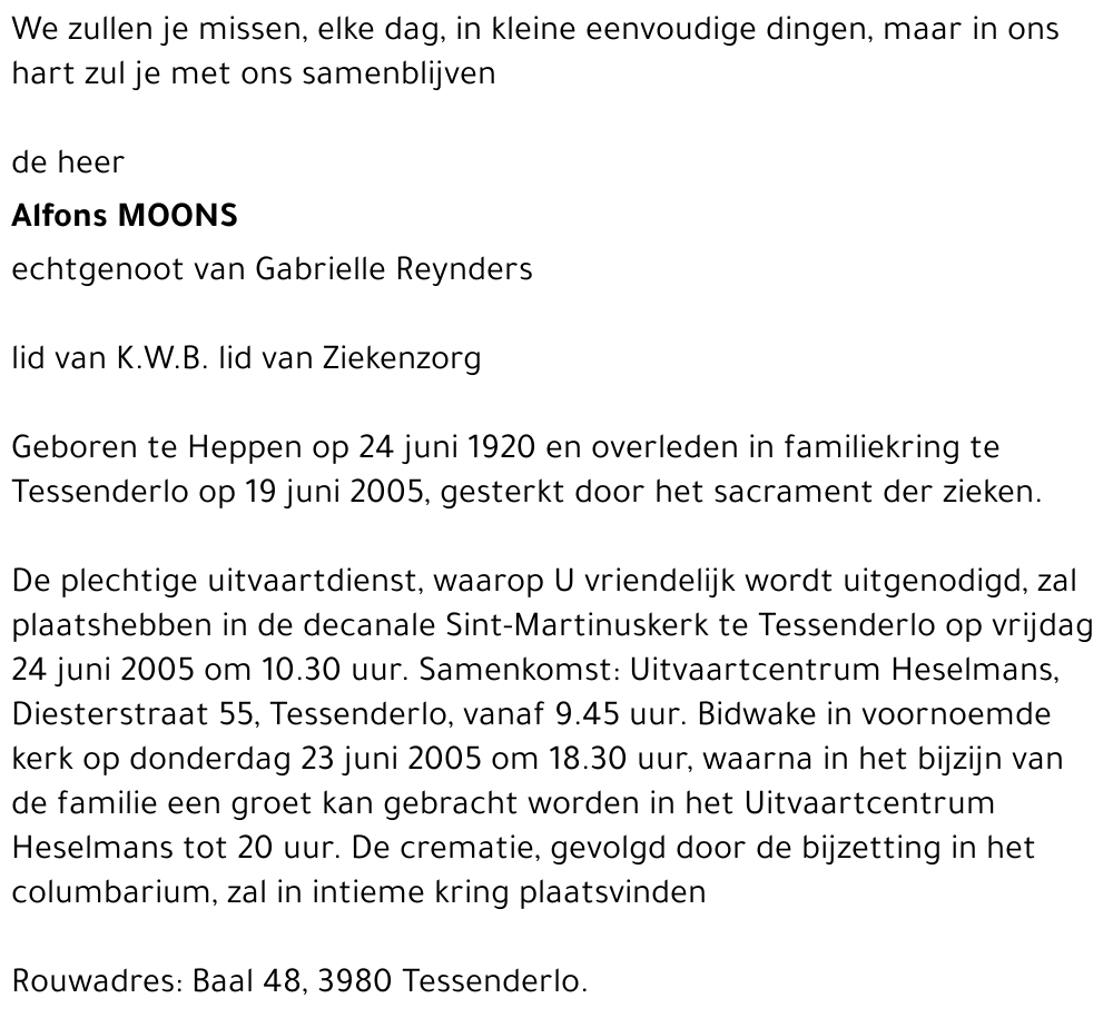 Alfons Moons