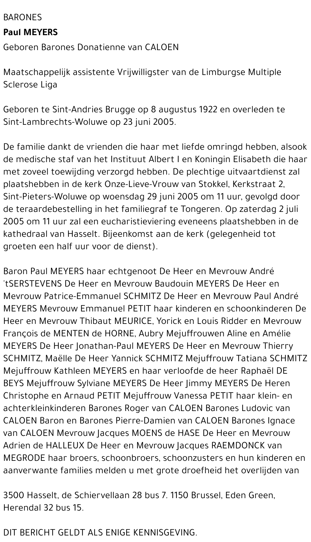 donatienne van Caloen