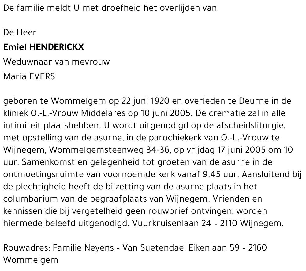 Emilius Henderickx
