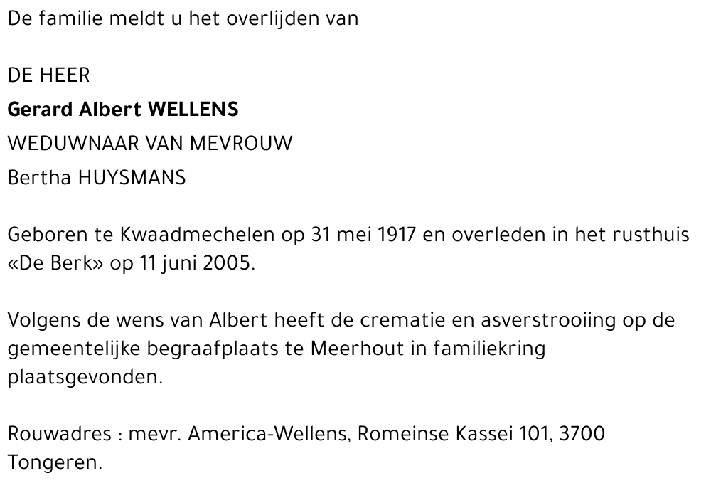 Gerard Wellens