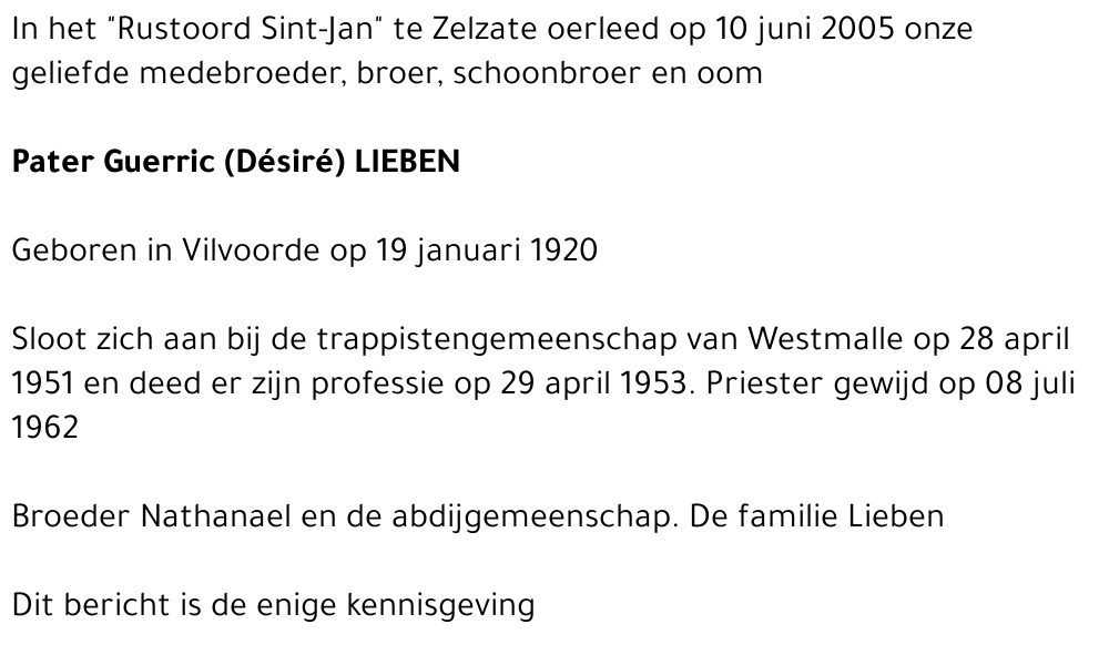 Guerric Désiré Lieben