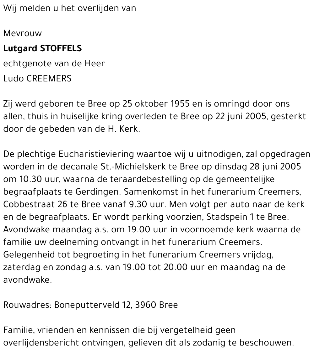 Lutgard Stoffels