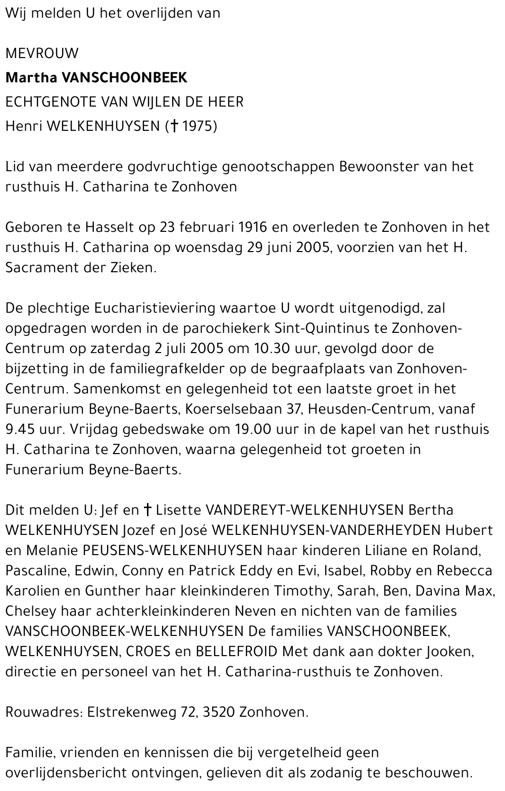 Martha Vanschoonbeek