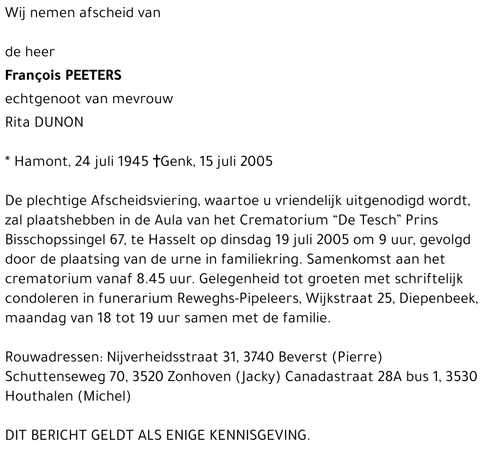 François Peeters