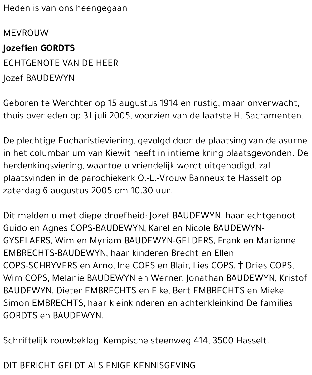 Jozefien Gordts