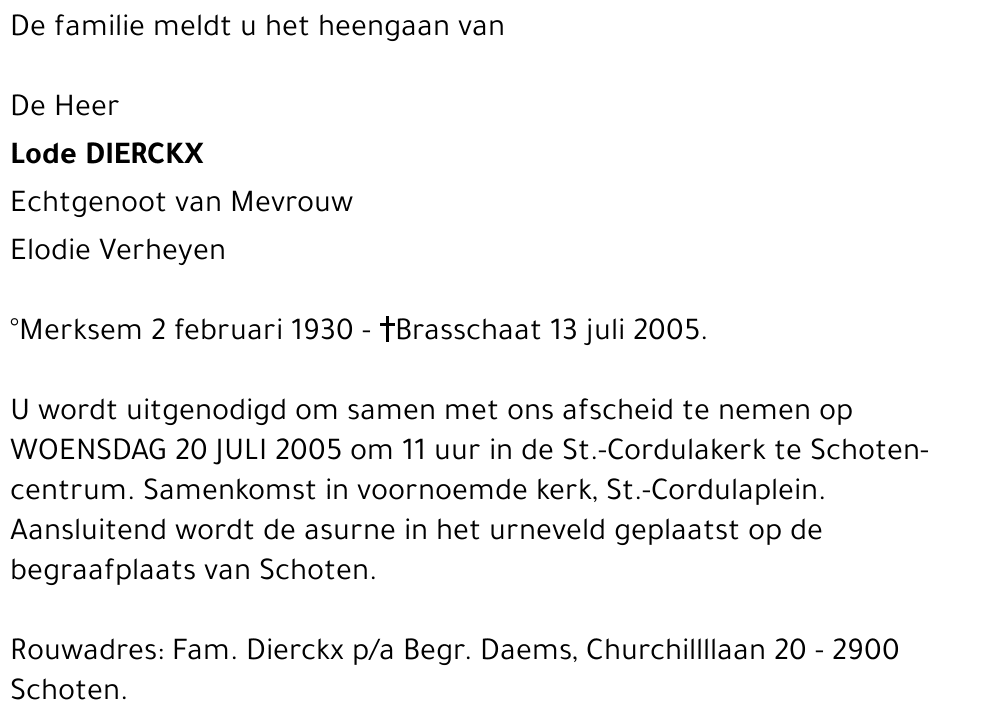 Lode Dierckx