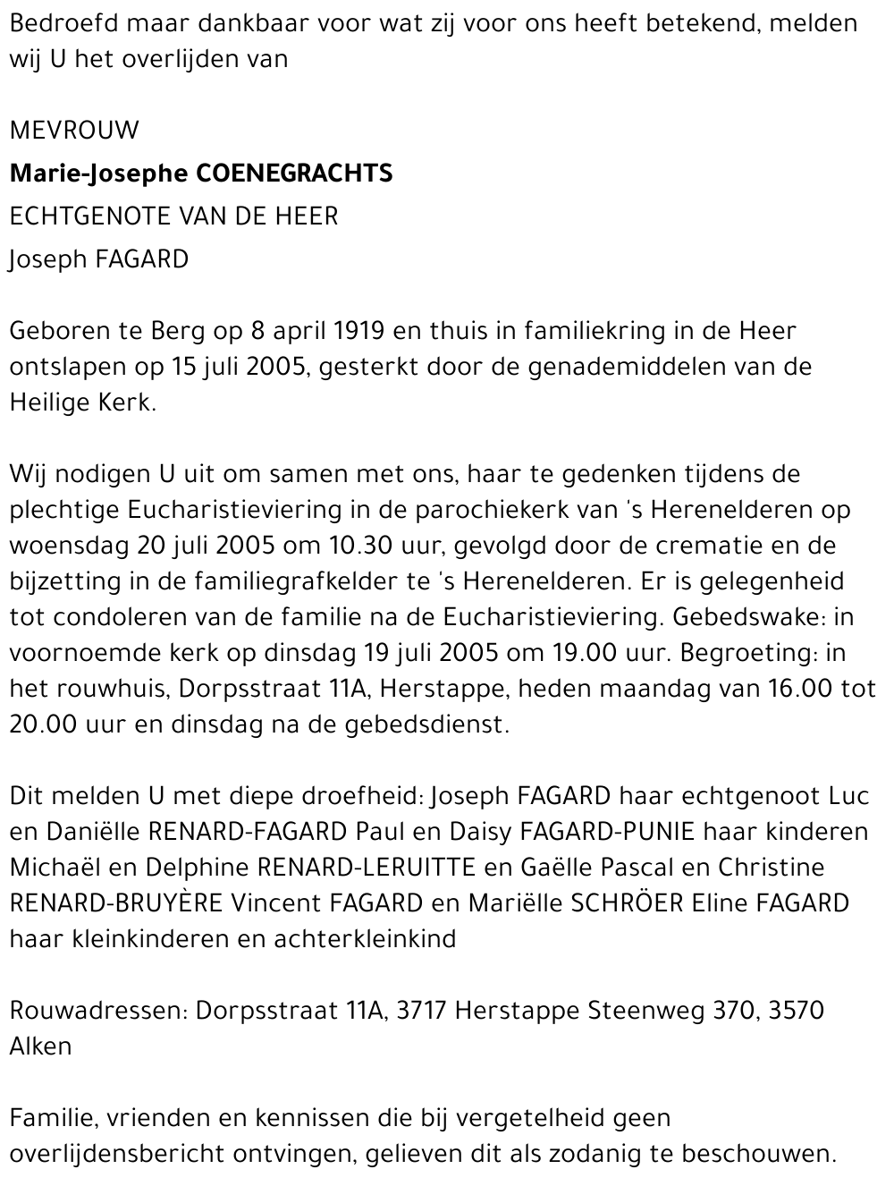 Marie-Josephe Coenegrachts