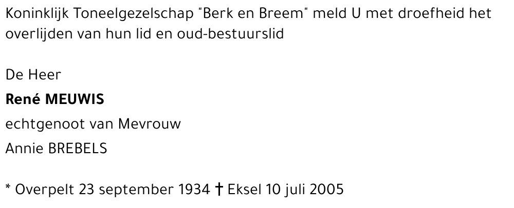 René MEUWIS