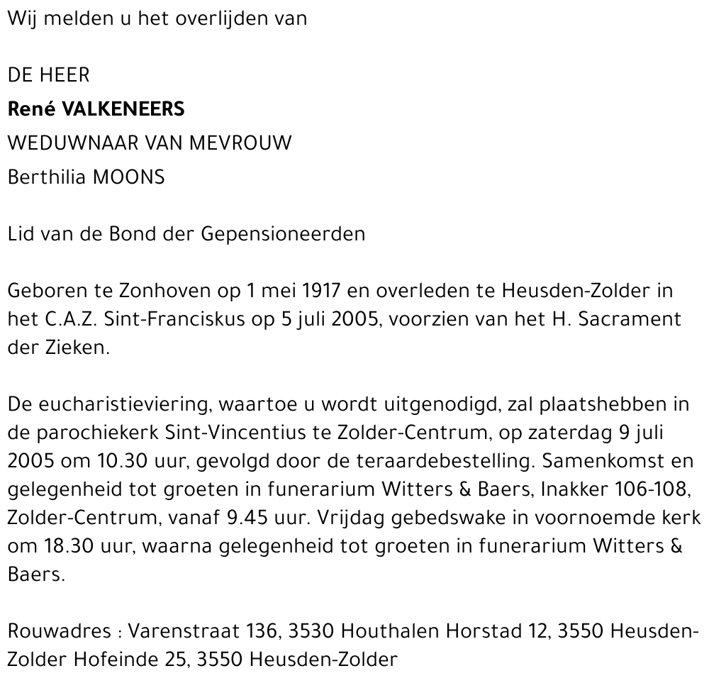 René Valkeneers