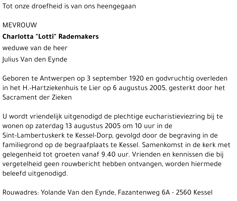 Charlotta Rademakers