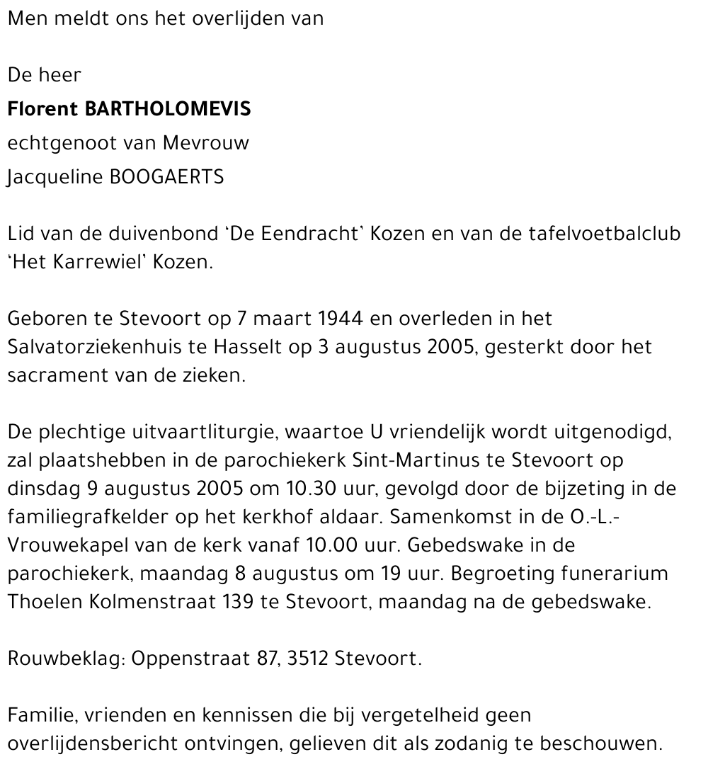 Florent Bartholomevis