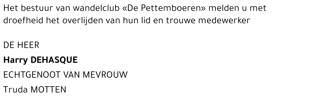 Harry Dehasque (club)