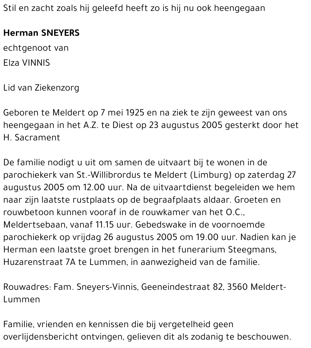 Herman Sneyers