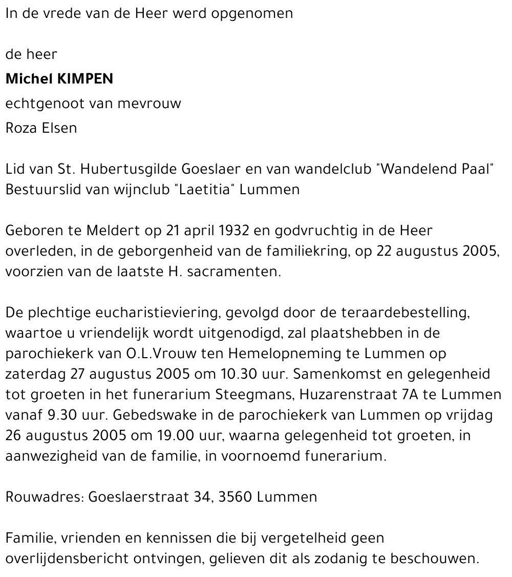 Kimpen Michel