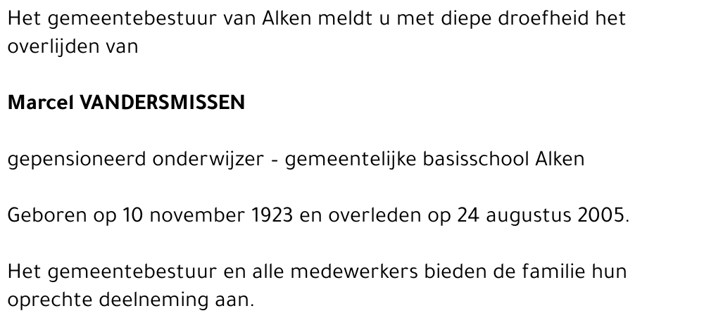 Marcel Vandersmissen (Gemeente)