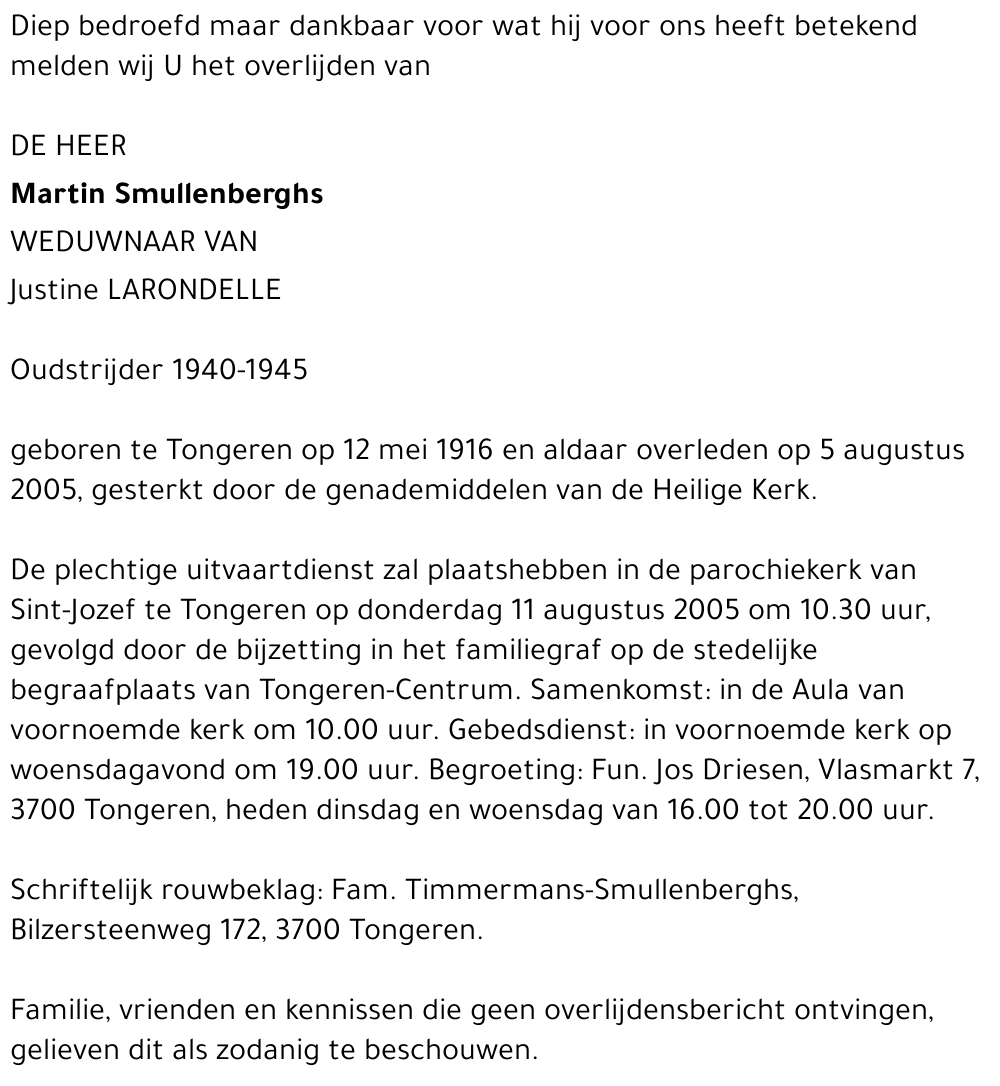 Martin Smullenberghs