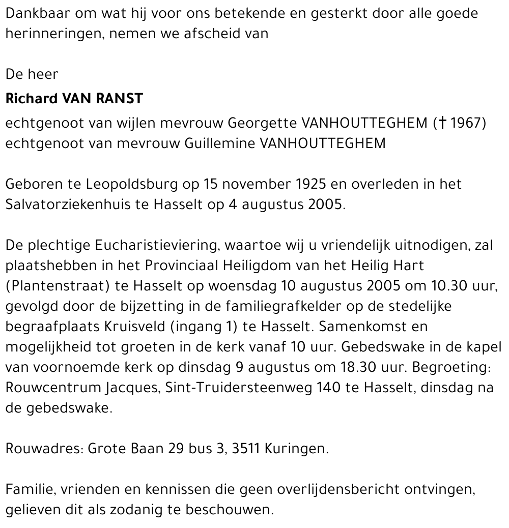 Richard Van Ranst