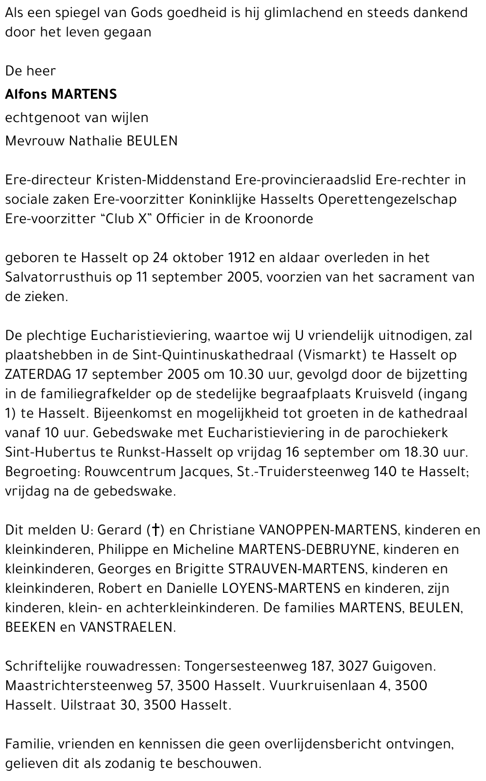 Alfons Martens