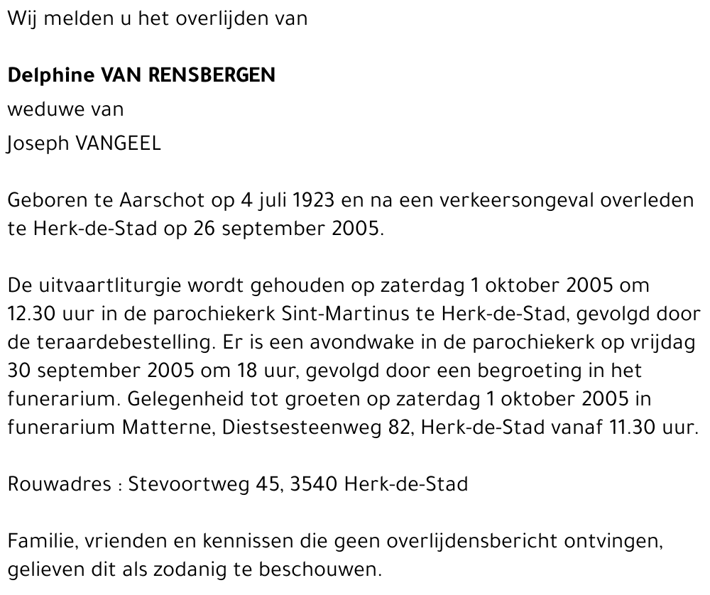 Delphine Van Rensbergen