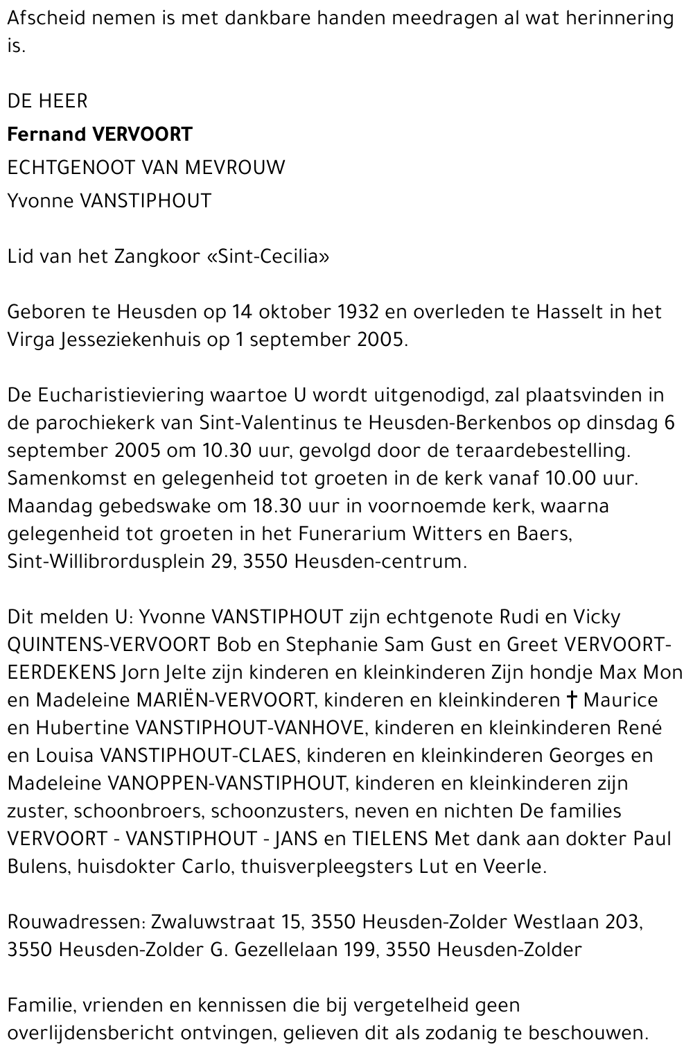 Fernand Vervoort